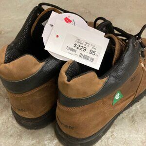 Canada West Boots. Men's CSA steel-toe work boots. Men's size 9 1/2 2E.